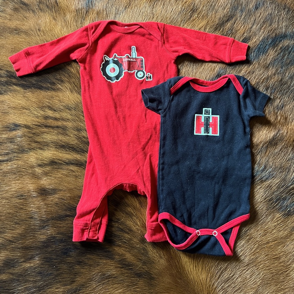 Case IH International Farmall Baby Onesie